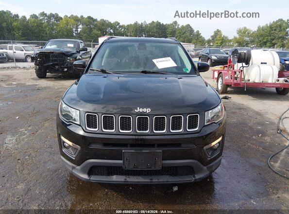 3C4NJDBB6JT315933 2018 JEEP COMPASS Black Սալոնի հետևի տեսք