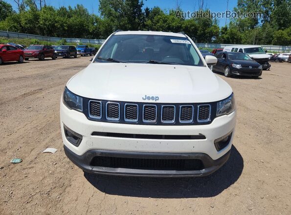 3C4NJDBB6JT373508 2018 JEEP COMPASS White Vista frontal