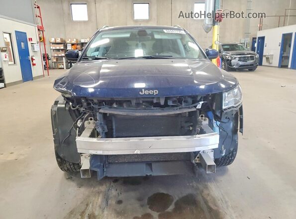 3C4NJDBB6JT399283 2018 JEEP COMPASS Blue Вид спереду