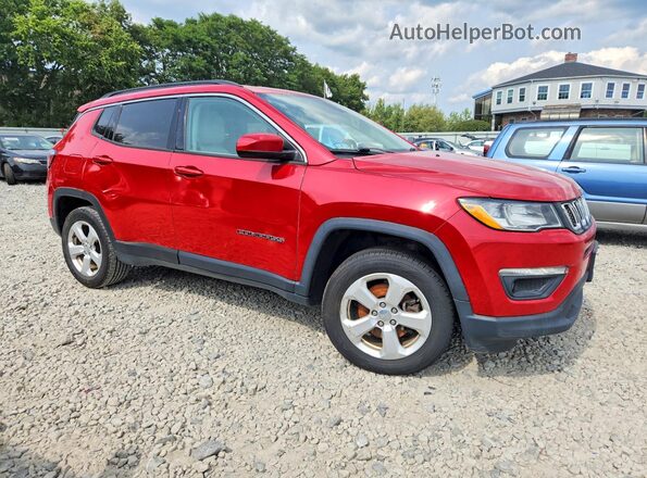 3C4NJDBB6KT686110 2019 JEEP COMPASS Red Delantero derecho