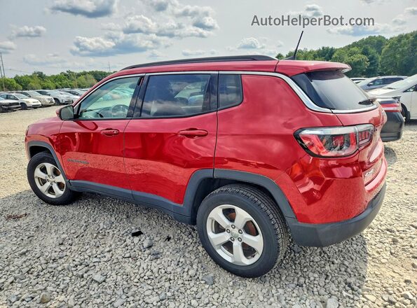 3C4NJDBB6KT686110 2019 JEEP COMPASS Red Trasero izquierdo
