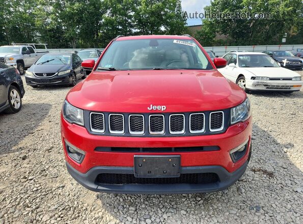3C4NJDBB6KT686110 2019 JEEP COMPASS Red Vista frontal