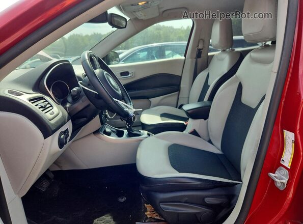 3C4NJDBB6KT686110 2019 JEEP COMPASS Red Vista interior delantera