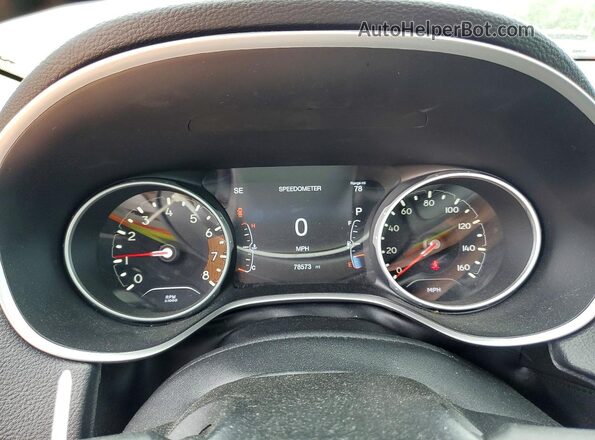 3C4NJDBB6MT530829 2021 JEEP COMPASS Gray Widok zestawu wskaźników