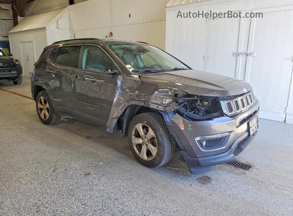 3C4NJDBB6MT543466 2021 JEEP COMPASS Gray Delantero derecho
