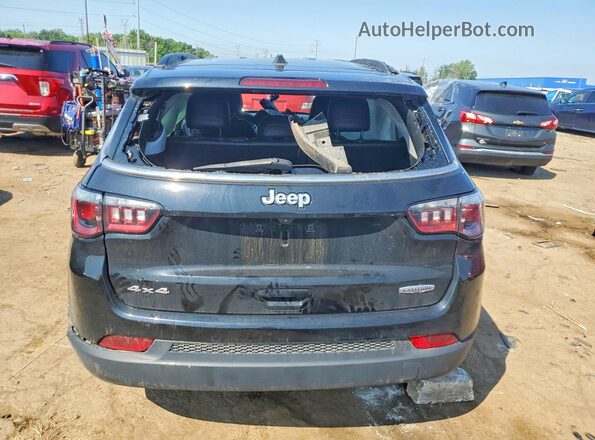 3C4NJDBB6NT216714 2022 JEEP COMPASS Black Вид ззаду