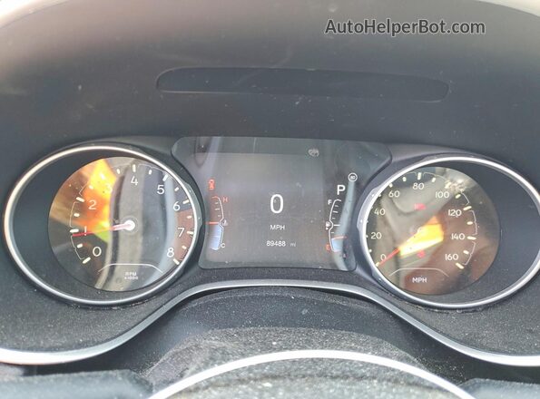 3C4NJDBB7JT112727 2018 JEEP COMPASS Black Vista del cuadro de instrumentos
