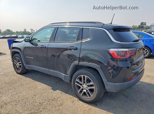 3C4NJDBB7JT112727 2018 JEEP COMPASS Black Trasero izquierdo