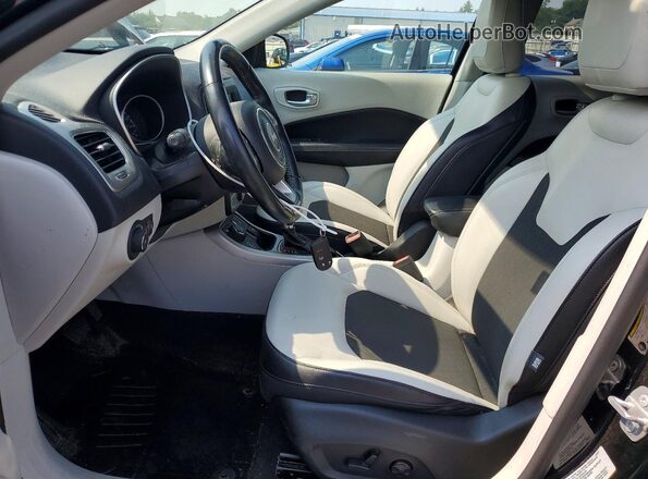 3C4NJDBB7JT112727 2018 JEEP COMPASS Black Vista interior delantera