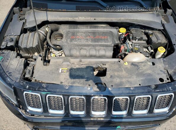3C4NJDBB7JT112727 2018 JEEP COMPASS Black Vista del compartimento del motor