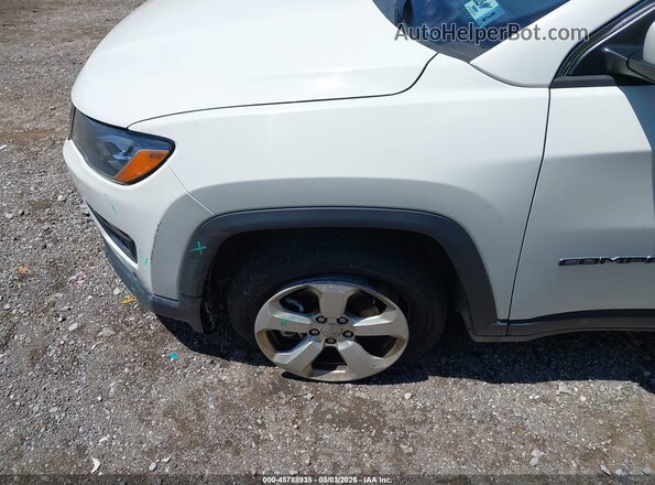 3C4NJDBB7JT114042 2018 JEEP COMPASS White Դիմացի տեսք