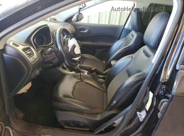 3C4NJDBB7JT343353 2018 JEEP COMPASS Black Vista interior delantera