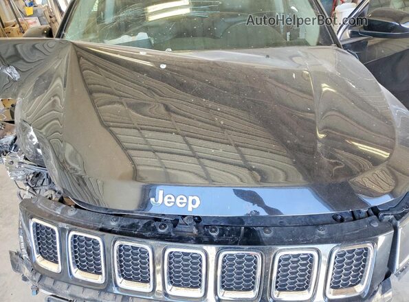 3C4NJDBB7JT343353 2018 JEEP COMPASS Black Vista del compartimento del motor