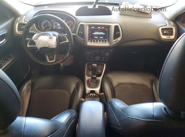 3C4NJDBB7JT343353 2018 JEEP COMPASS Black Vista del salpicadero