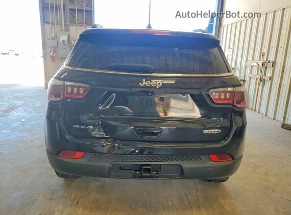 3C4NJDBB7JT343353 2018 JEEP COMPASS Black Vista trasera