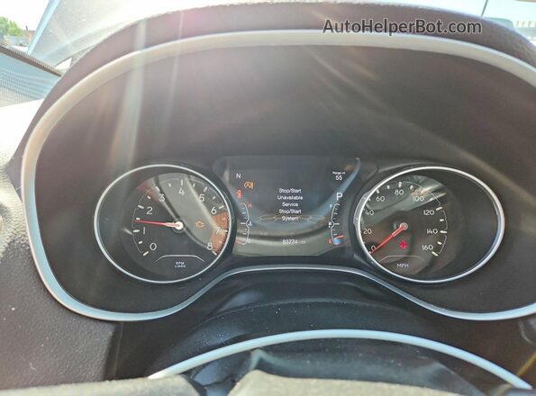 3C4NJDBB7KT617619 2019 JEEP COMPASS Black Սարքավորումների վահանակի տեսք