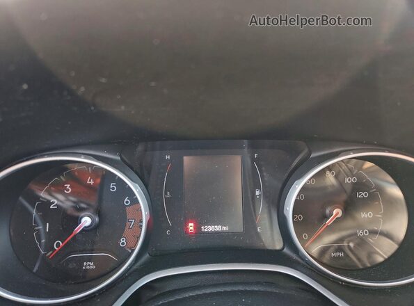 3C4NJDBB7KT672328 2019 JEEP COMPASS Red Vista del cuadro de instrumentos