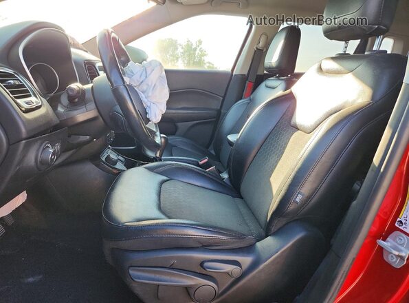 3C4NJDBB7KT672328 2019 JEEP COMPASS Red Vista interior delantera