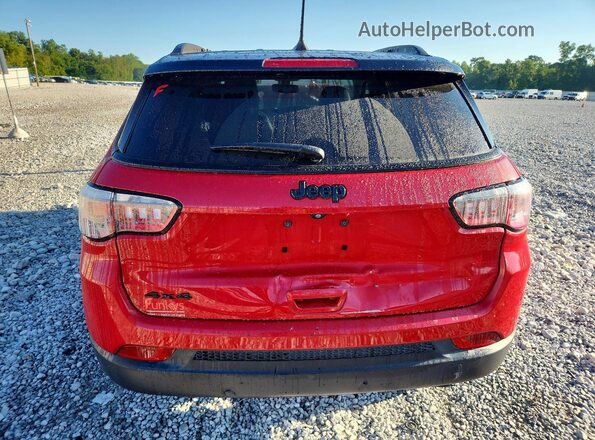 3C4NJDBB7KT672328 2019 JEEP COMPASS Red Vista trasera
