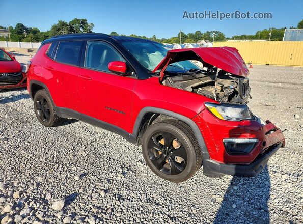 3C4NJDBB7KT672328 2019 JEEP COMPASS Red Delantero derecho