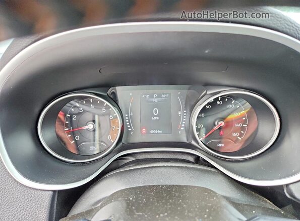 3C4NJDBB7KT703299 2019 JEEP COMPASS White ხელსაწყოთა პანელის ხედი