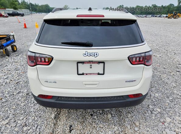 3C4NJDBB7KT703299 2019 JEEP COMPASS White უკანა ხედი