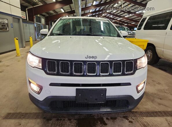 3C4NJDBB7KT734245 2019 JEEP COMPASS White წინა ხედი