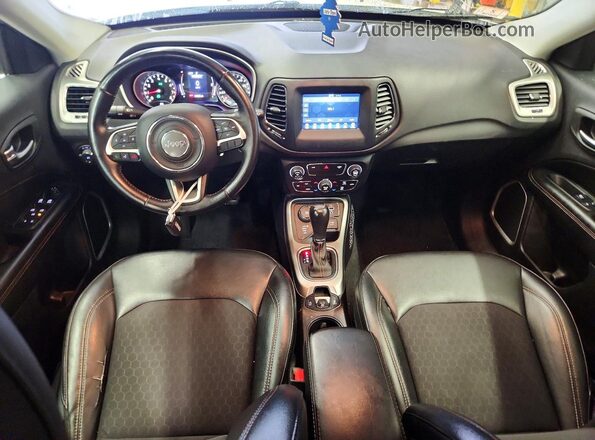 3C4NJDBB7KT734245 2019 JEEP COMPASS White წინა პანელის ხედი