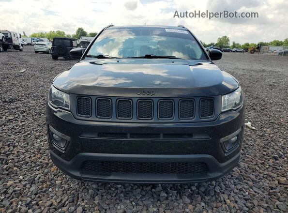3C4NJDBB7LT165382 2020 JEEP COMPASS Black წინა ხედი