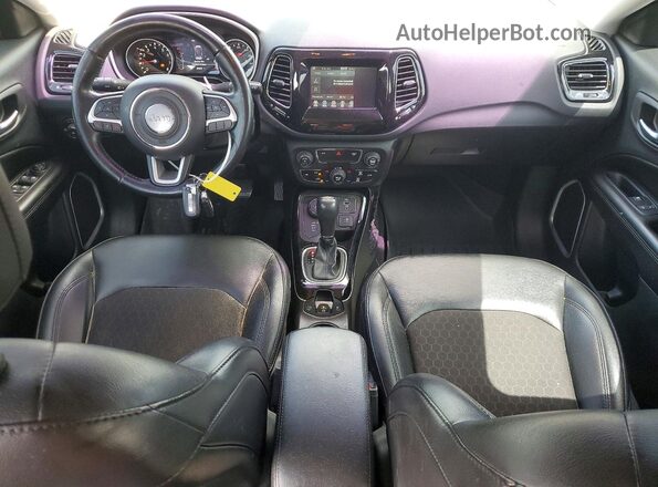 3C4NJDBB7LT165382 2020 JEEP COMPASS Black წინა პანელის ხედი