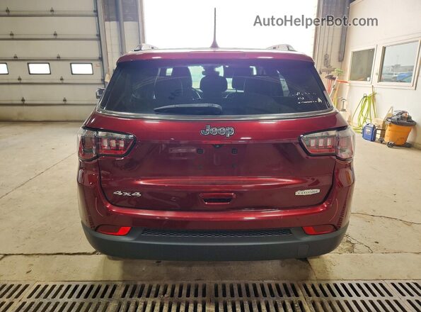 3C4NJDBB7NT124060 2022 JEEP COMPASS Red Vista trasera