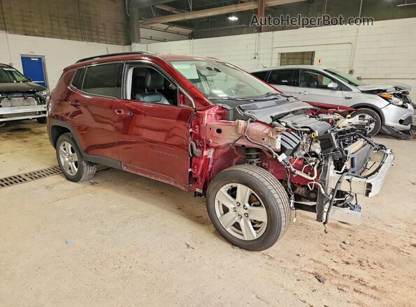 3C4NJDBB7NT124060 2022 JEEP COMPASS Red Delantero derecho