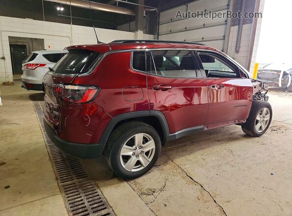 3C4NJDBB7NT124060 2022 JEEP COMPASS Red Trasero derecho