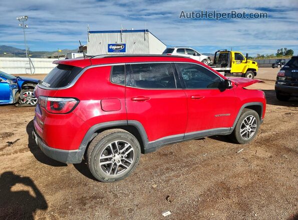 3C4NJDBB8HT659662 2017 JEEP COMPASS Red Tył prawy