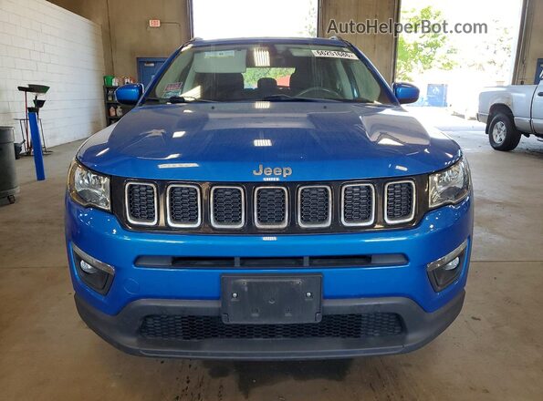 3C4NJDBB8HT665932 2017 JEEP COMPASS Blue Вид спереду