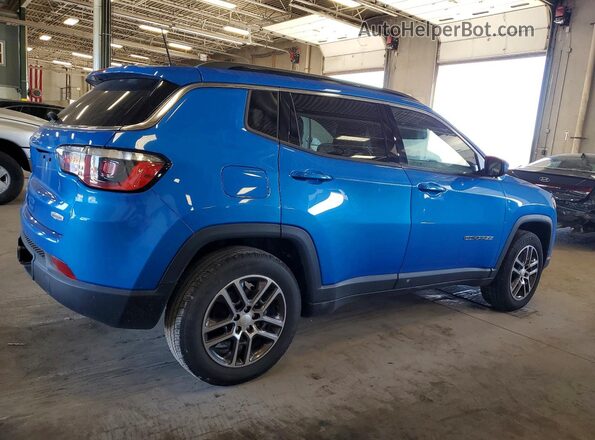 3C4NJDBB8HT665932 2017 JEEP COMPASS Blue Задня права чверть