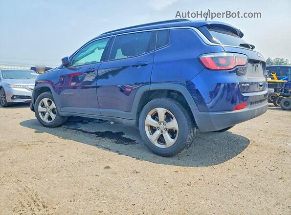 3C4NJDBB8JT207717 2018 JEEP COMPASS Blue Задня ліва чверть
