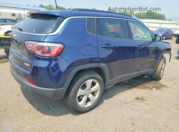 3C4NJDBB8JT207717 2018 JEEP COMPASS Blue Задня права чверть