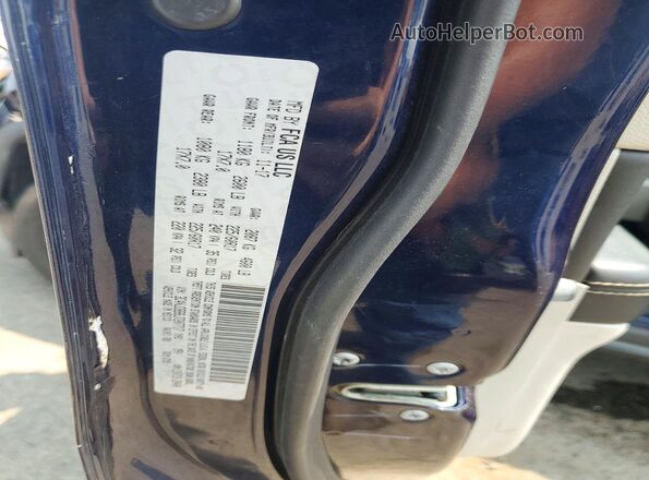 3C4NJDBB8JT207717 2018 JEEP COMPASS Blue Панорамний вид салону 360°