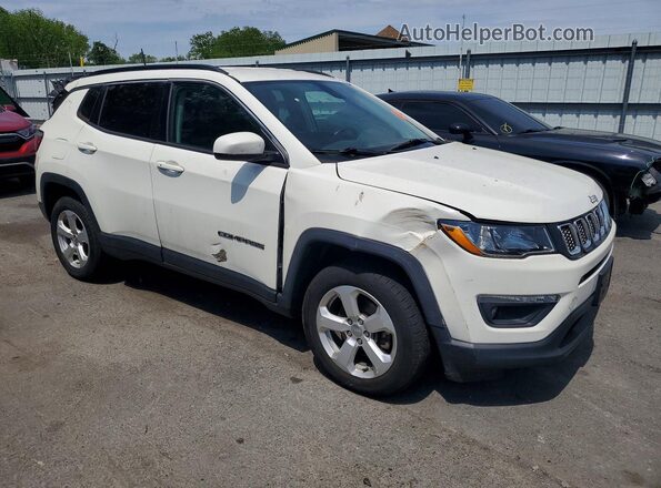 3C4NJDBB8JT342907 2018 JEEP COMPASS White Przód prawy