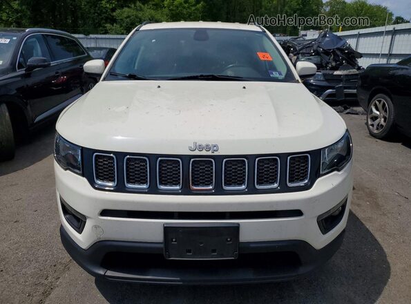 3C4NJDBB8JT342907 2018 JEEP COMPASS White Widok z przodu