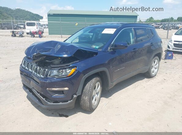 3C4NJDBB8JT373381 2018 JEEP COMPASS Blue Передня ліва чверть