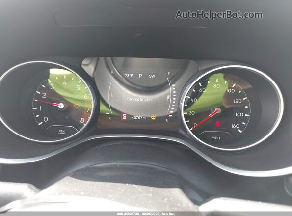 3C4NJDBB8JT373381 2018 JEEP COMPASS Blue Вид задніх сидінь