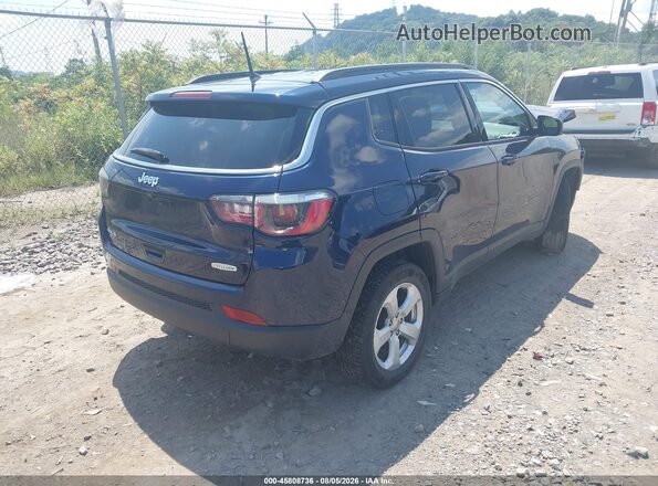 3C4NJDBB8JT373381 2018 JEEP COMPASS Blue Задня права чверть