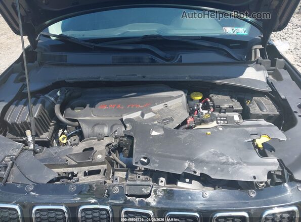 3C4NJDBB8JT373381 2018 JEEP COMPASS Blue Вид ззаду