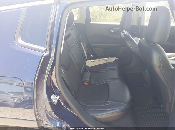 3C4NJDBB8JT373381 2018 JEEP COMPASS Blue Вид наклейки з VIN-кодом