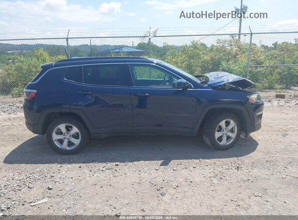 3C4NJDBB8JT373381 2018 JEEP COMPASS Blue Вид задньої частини салону