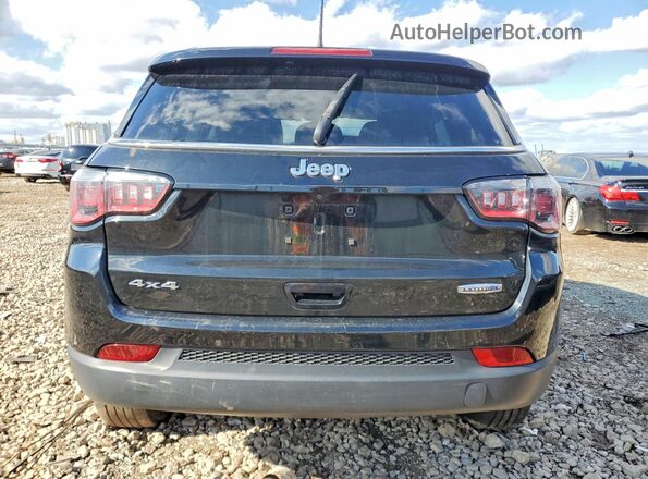 3C4NJDBB8JT373512 2018 JEEP COMPASS Черный Вид сзади