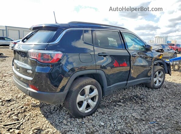 3C4NJDBB8JT373512 2018 JEEP COMPASS Черный Задняя правая четверть