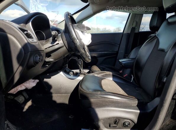 3C4NJDBB8JT373512 2018 JEEP COMPASS Черный Вид салона спереди